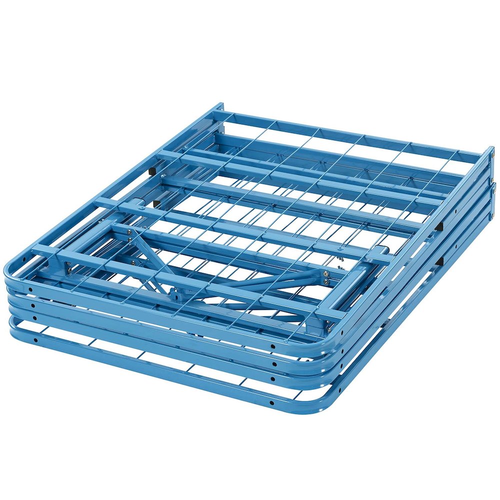 Horizon Stainless Steel Queen Bed Frame. Picture 7