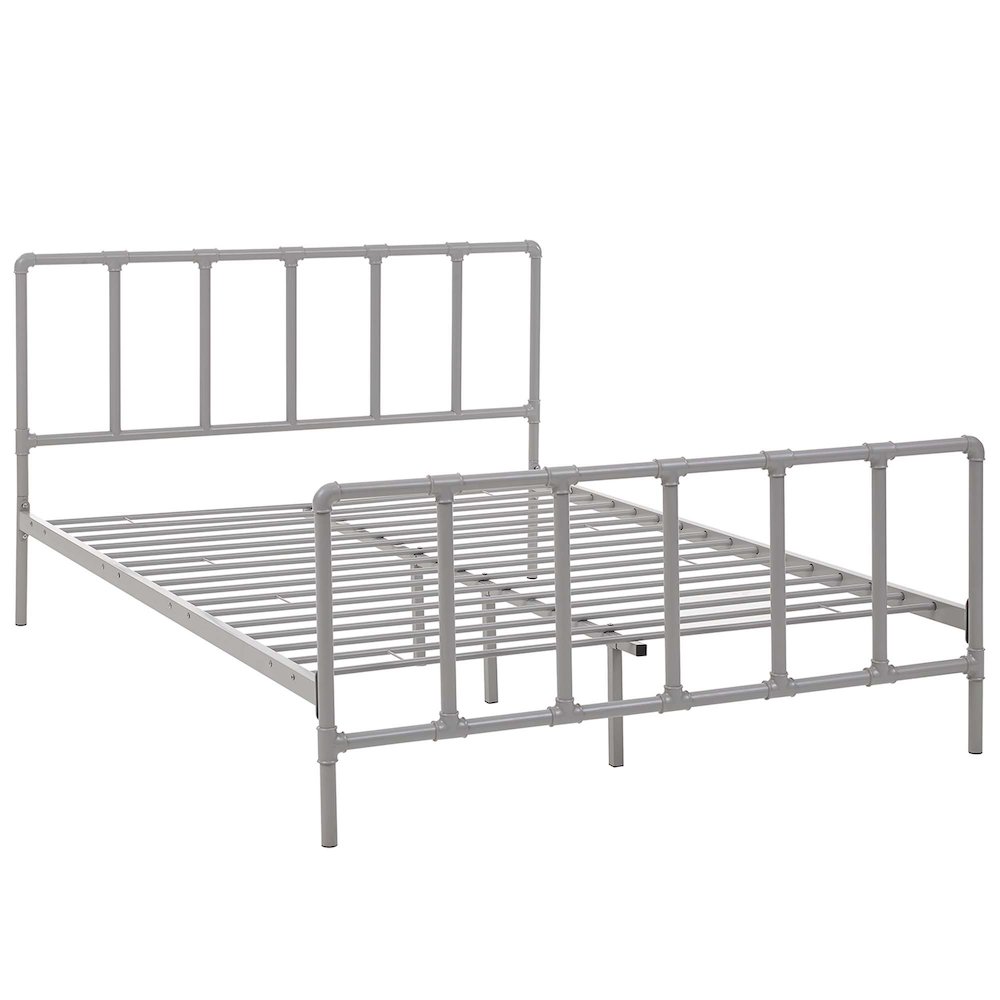 Dower Stainless Steel Queen Bed. Picture 2