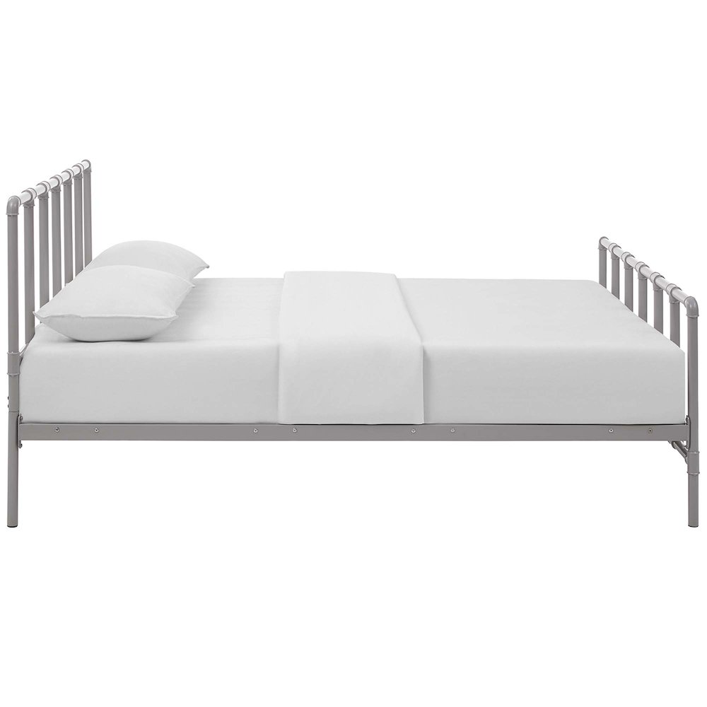 Dower Stainless Steel Queen Bed. Picture 3