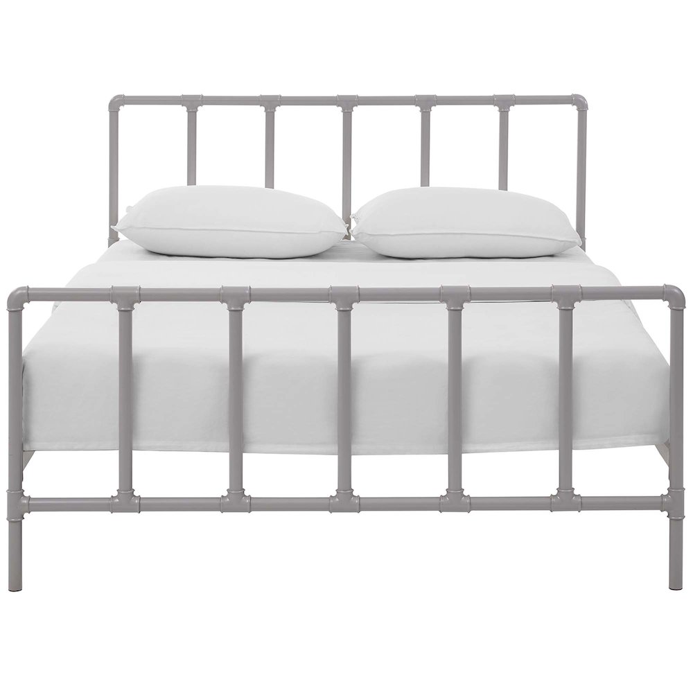 Dower Stainless Steel Queen Bed. Picture 4