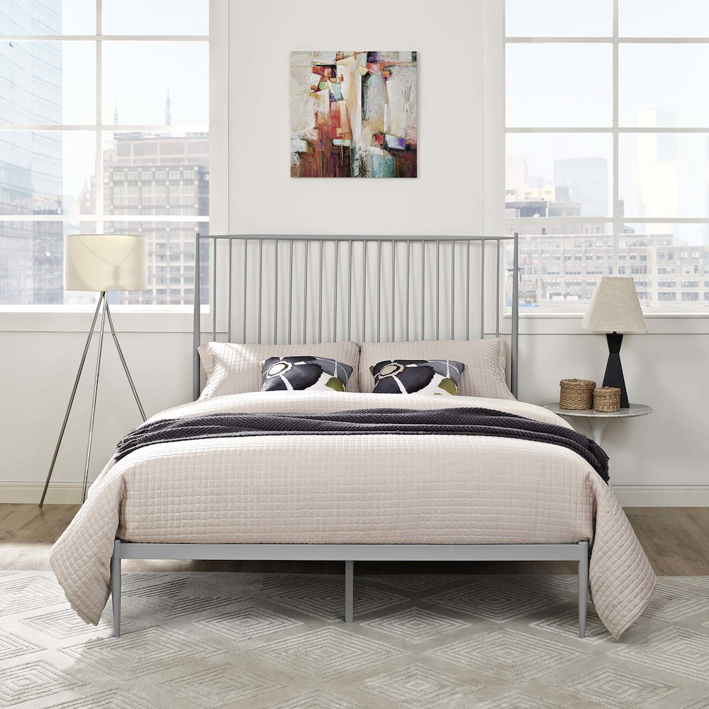 Annika Queen Platform Bed. Picture 6