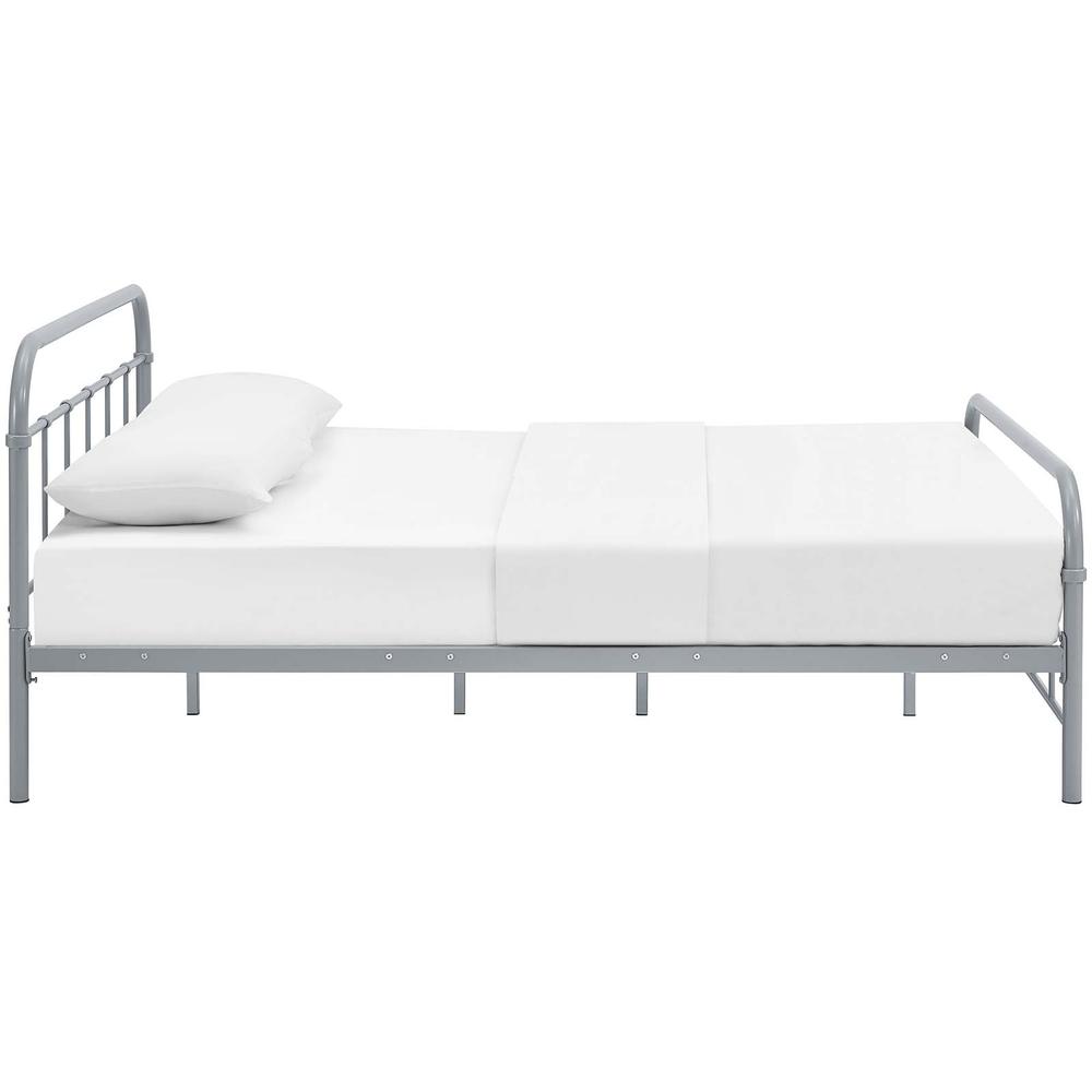 Maisie Queen Stainless Steel Bed Frame. Picture 4