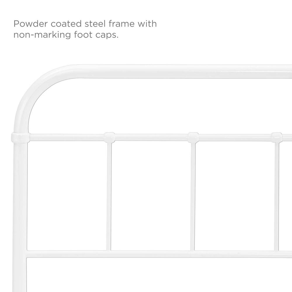 Serena Twin Steel Headboard. Picture 5