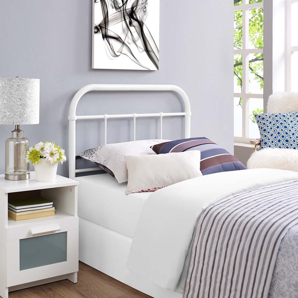 Serena Twin Steel Headboard. Picture 6