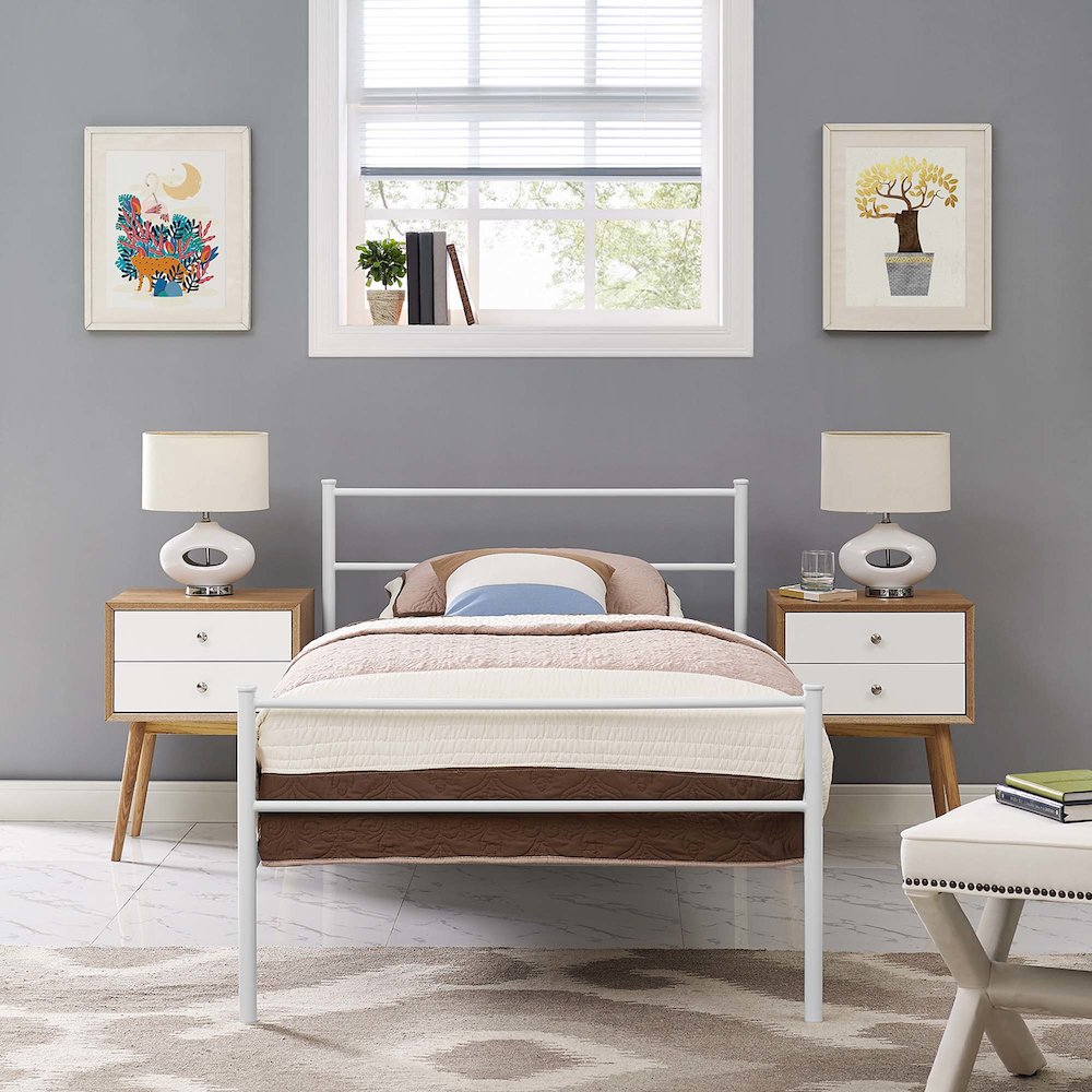 Alina Platform Twin Bed Frame. Picture 5