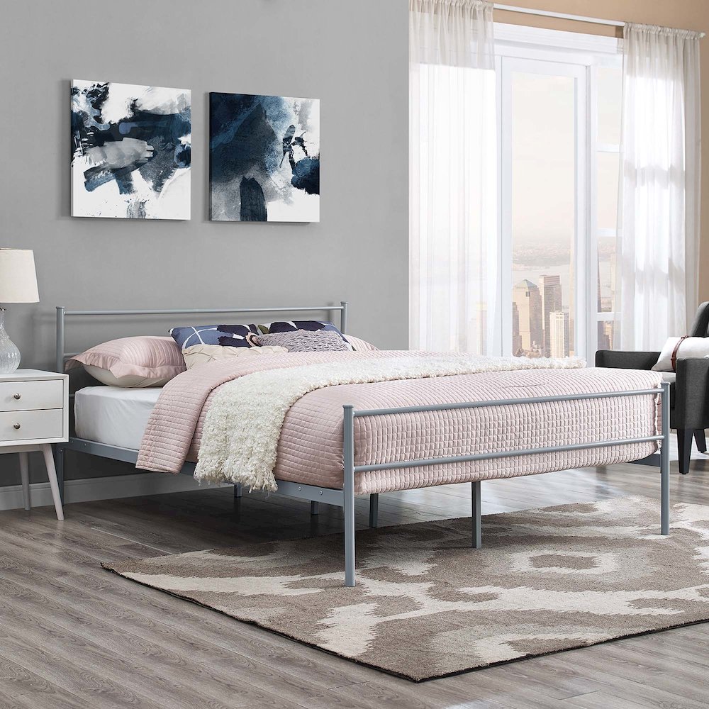 Alina Platform Queen Bed Frame. Picture 5