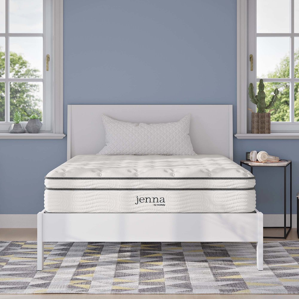 Jenna 10" Innerspring and Foam Full Mattress. Picture 13