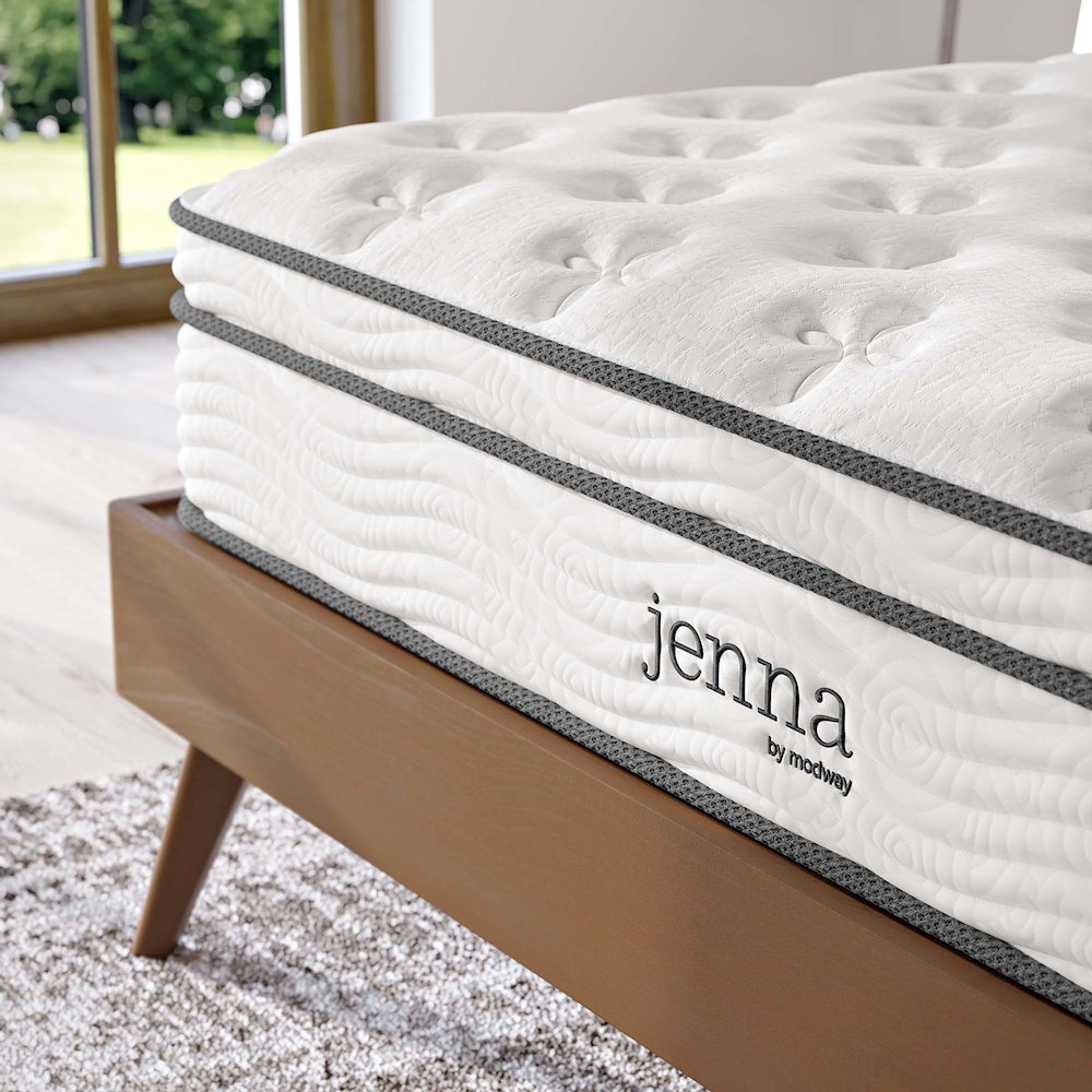 Jenna 10" Innerspring and Foam Queen Mattress. Picture 16