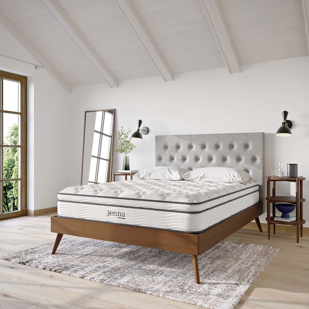 Jenna 10" Innerspring and Foam Queen Mattress. Picture 14