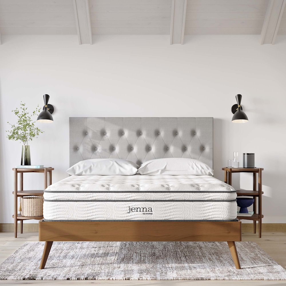 Jenna 10" Innerspring and Foam Queen Mattress. Picture 15