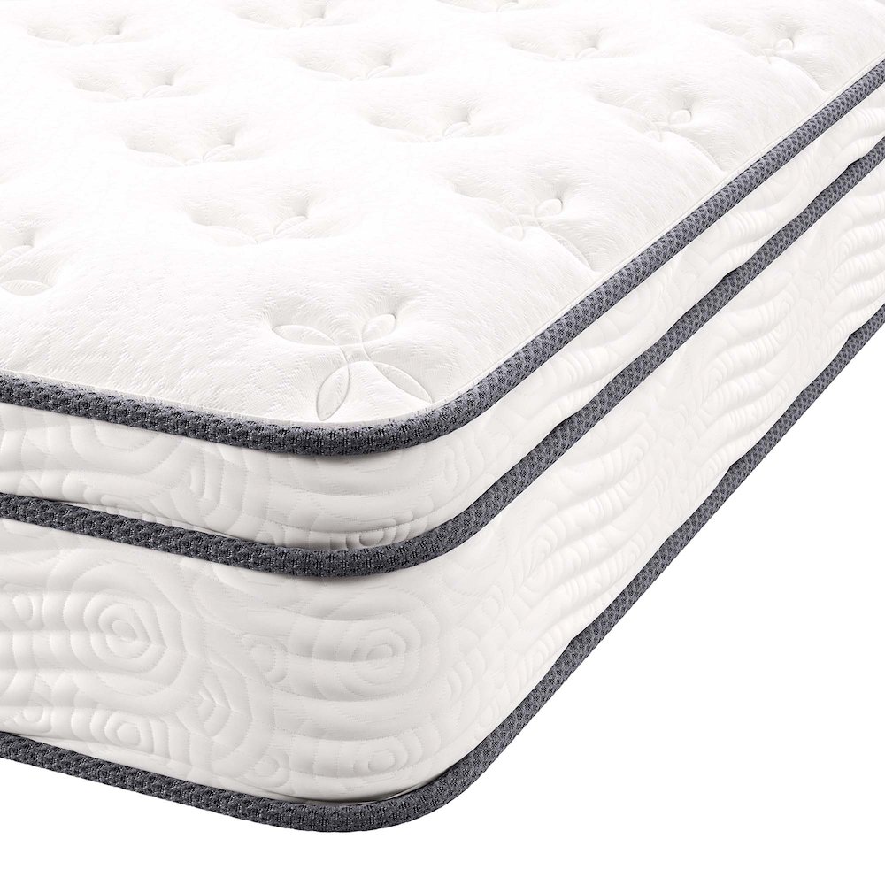 Jenna 10" Innerspring and Foam Queen Mattress. Picture 6
