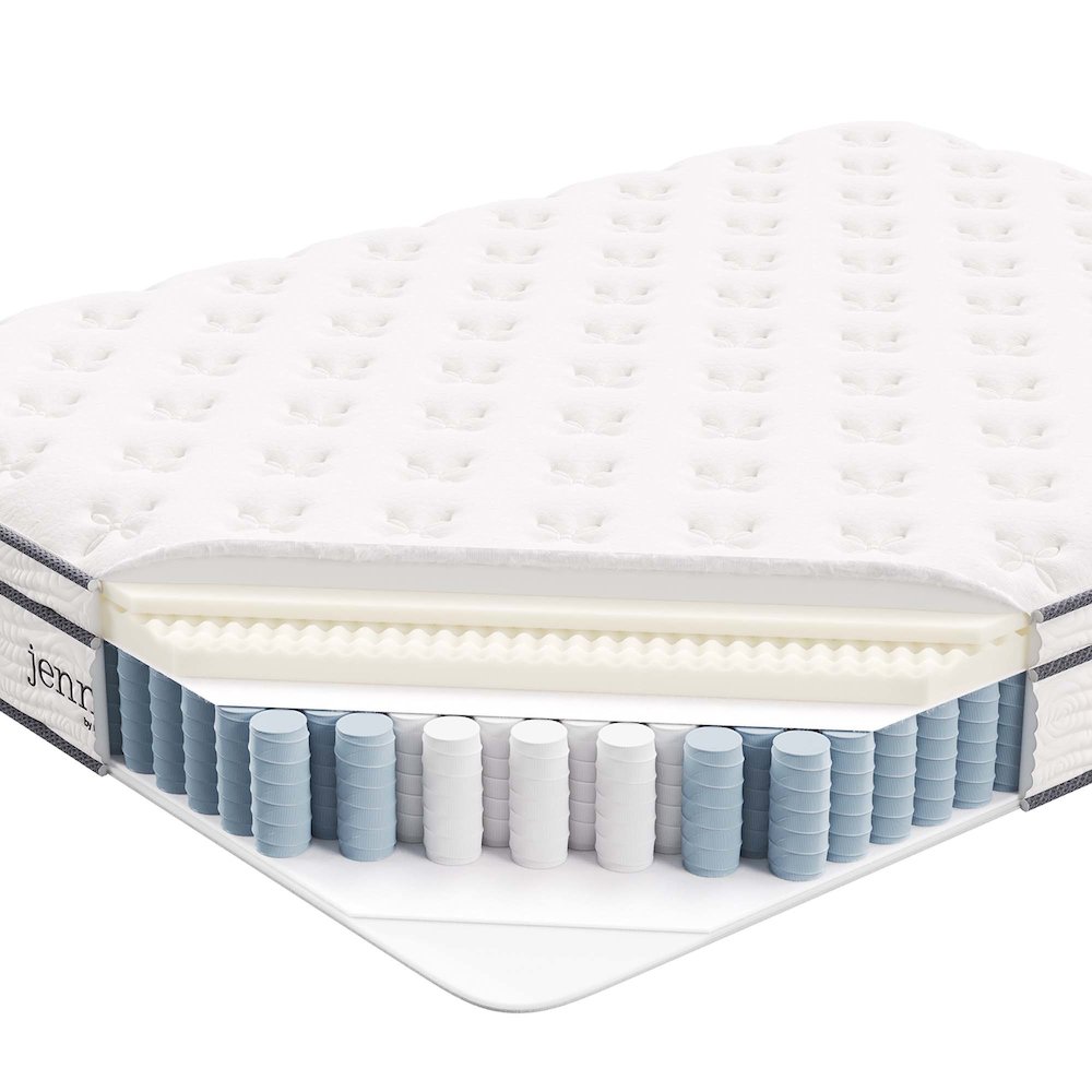 Jenna 10" Innerspring and Foam Queen Mattress. Picture 8