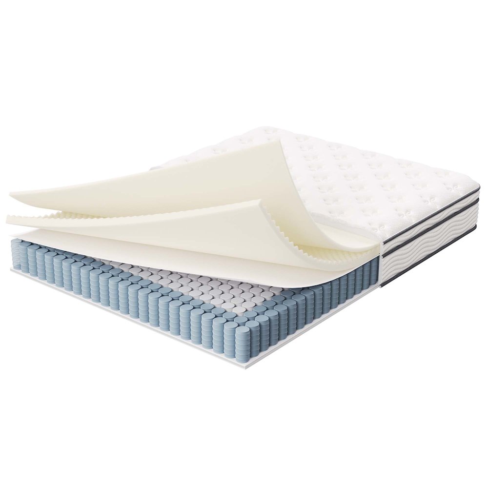 Jenna 10" Innerspring and Foam Queen Mattress. Picture 9