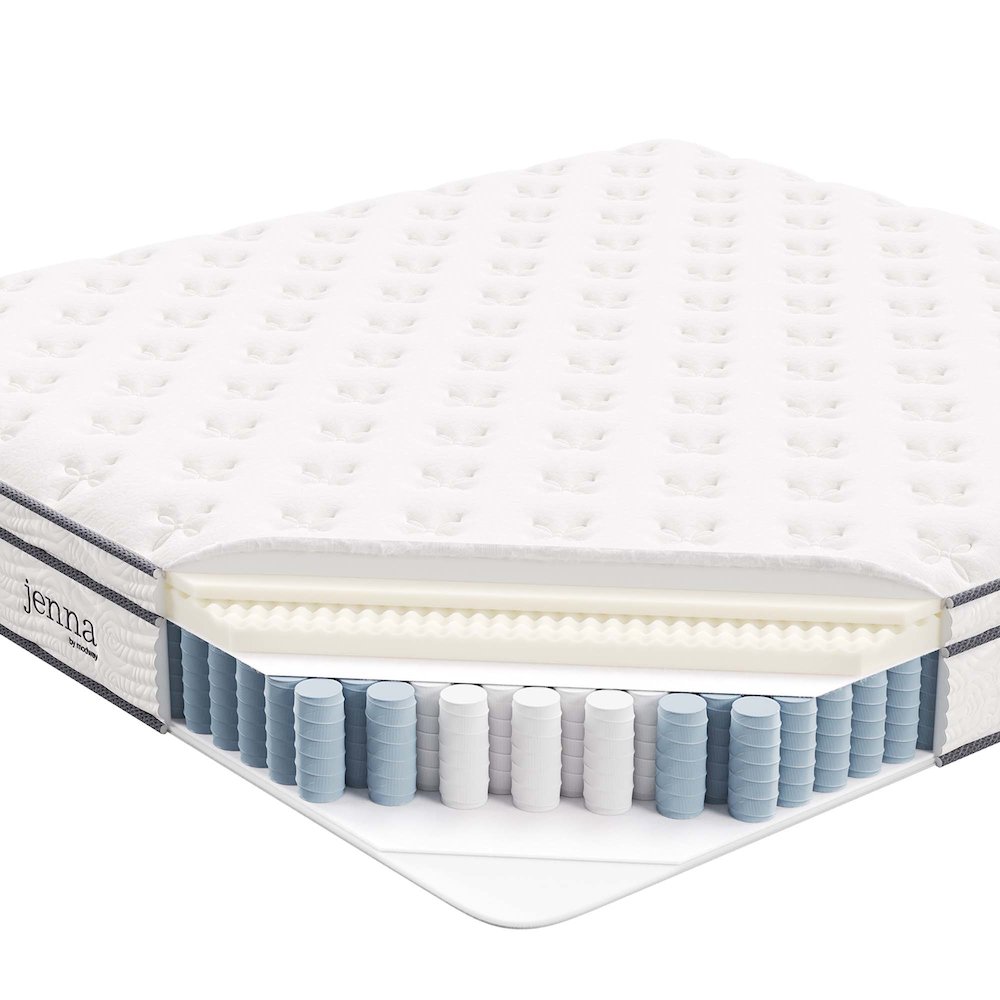 Jenna 10" Innerspring and Foam King Mattress. Picture 8