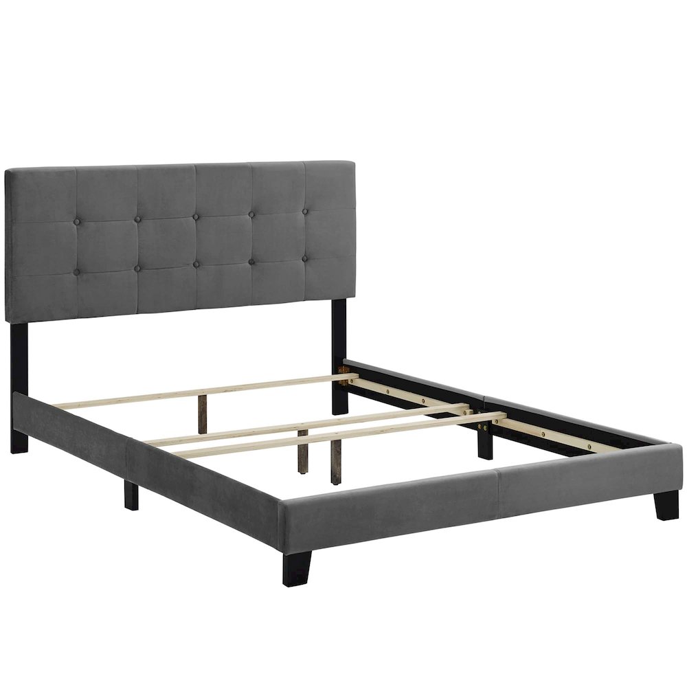Amira Performance Velvet Full Bed. Picture 3