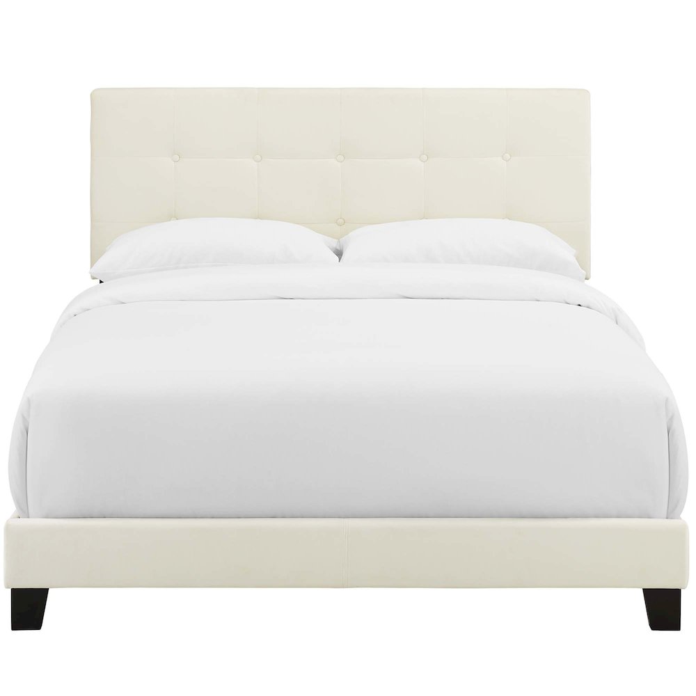 Amira Performance Velvet King Bed. Picture 5