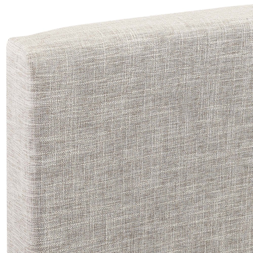 Taylor Upholstered Linen Fabric Full / Queen Headboard. Picture 6