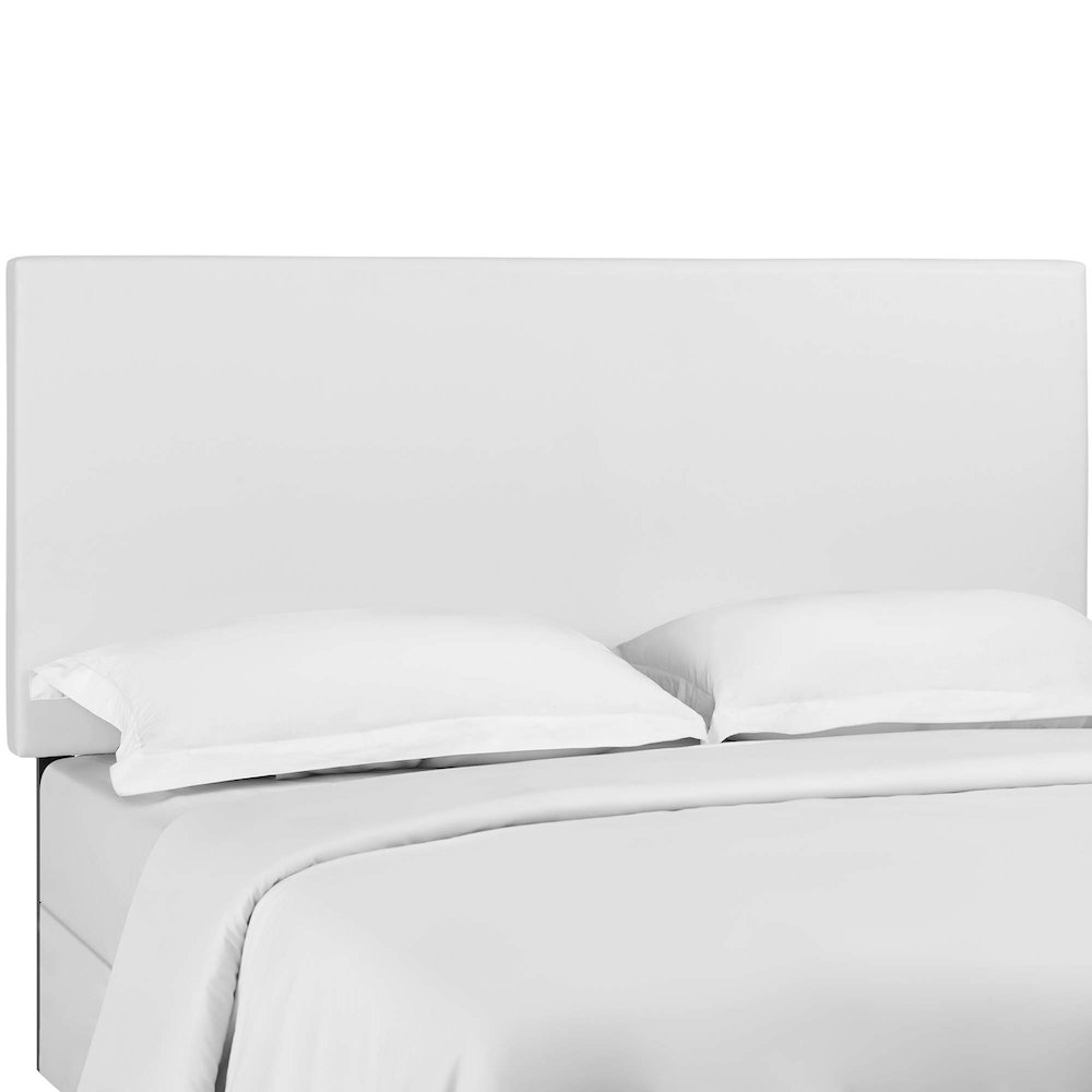 Taylor Upholstered Faux Leather King and California King Headboard. Picture 1