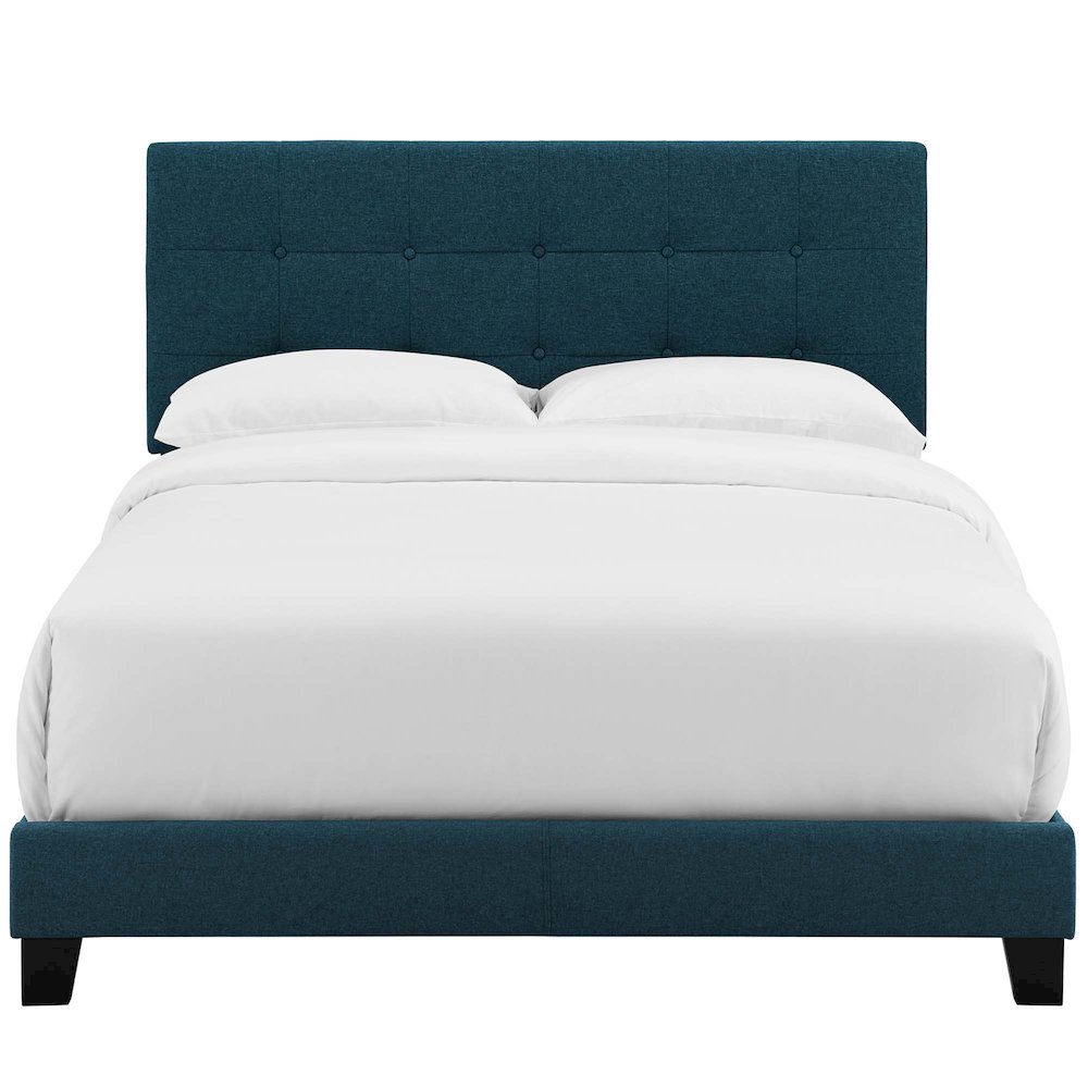 Amira Upholstered Fabric Full Bed. Picture 5