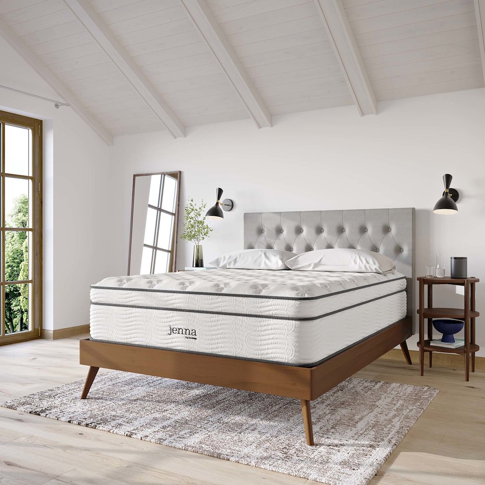 Jenna 14" Innerspring and Foam King Mattress. Picture 10