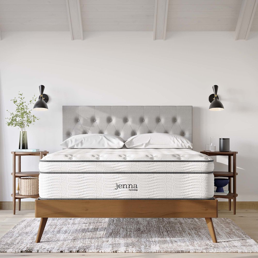 Jenna 14" Innerspring and Foam King Mattress. Picture 11
