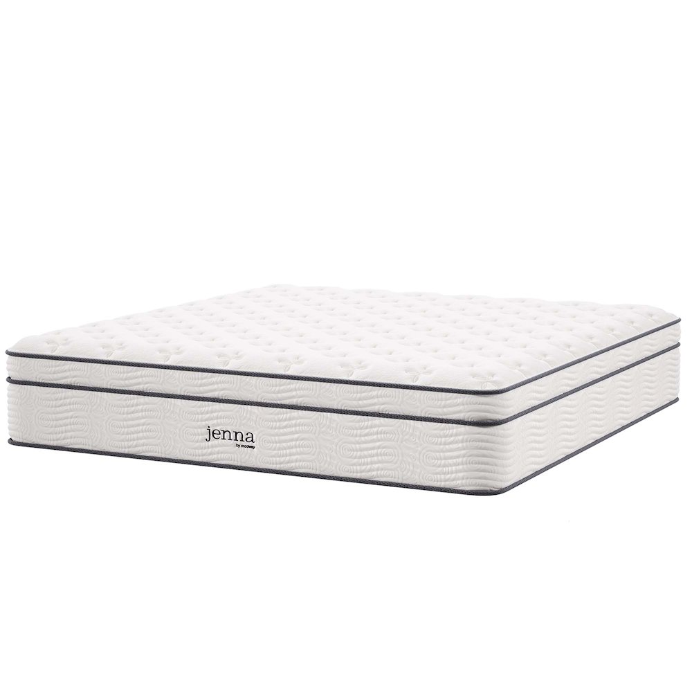 Jenna 14" Innerspring and Foam King Mattress. Picture 1