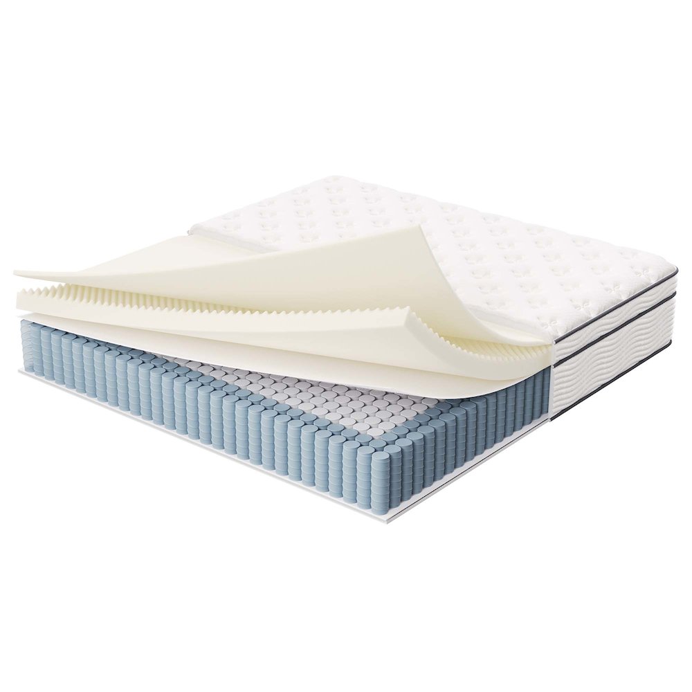 Jenna 14" Innerspring and Foam King Mattress. Picture 6