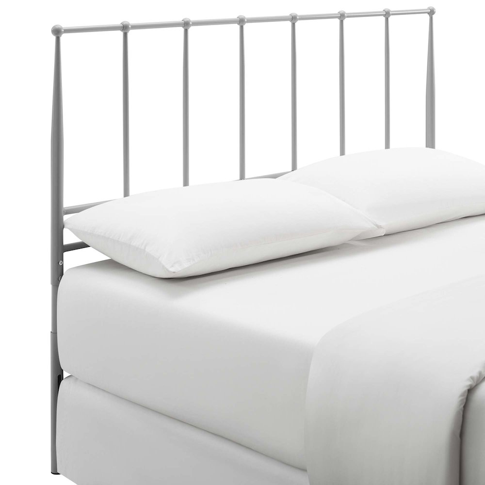 Kiana Metal Stainless Steel Full Headboard. Picture 1