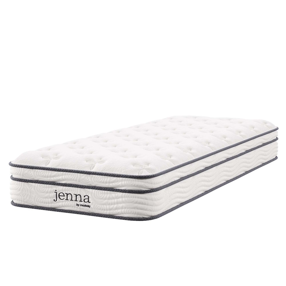 Jenna 8" Innerspring and Foam Narrow Twin Mattress. Picture 1