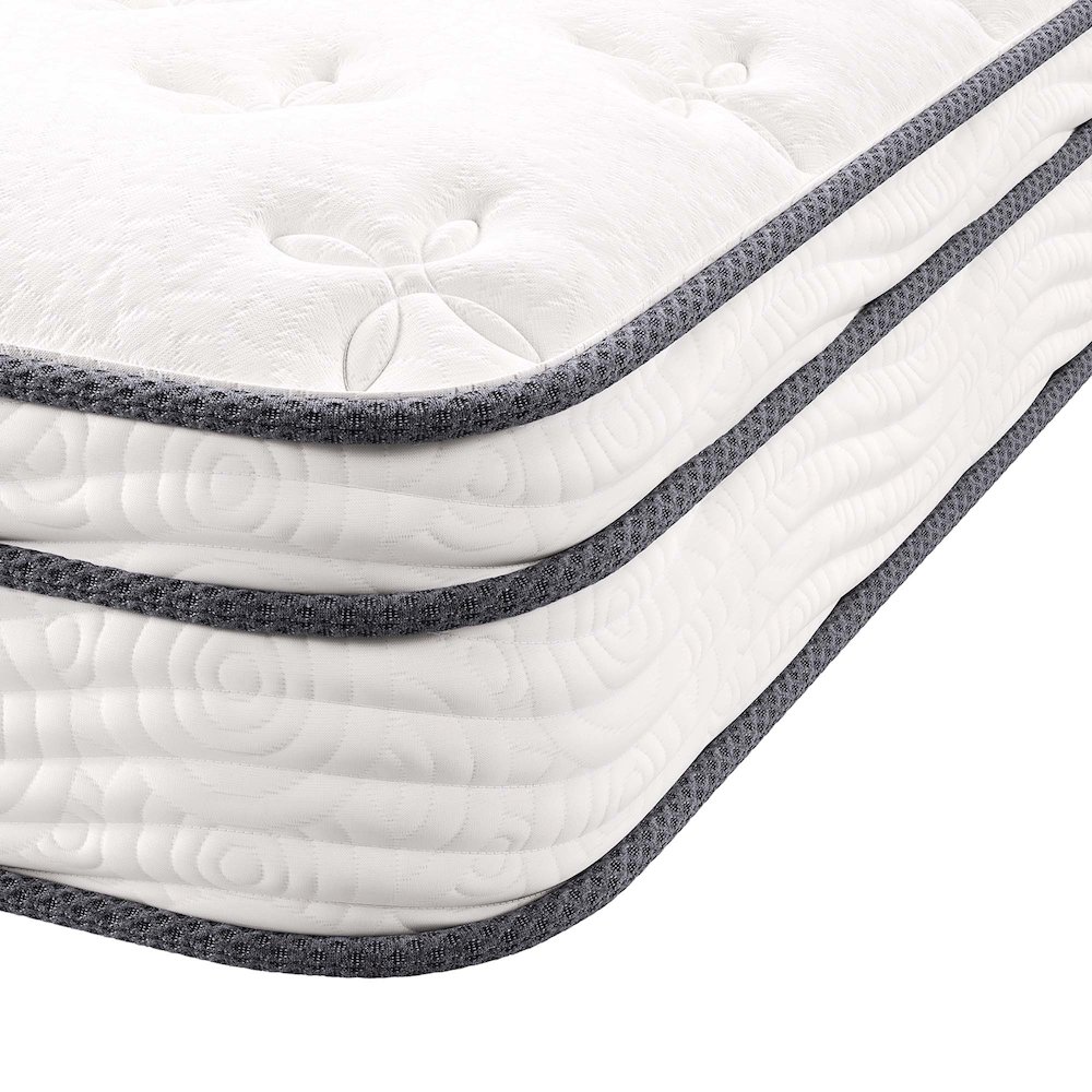Jenna 8" Innerspring and Foam Narrow Twin Mattress. Picture 3