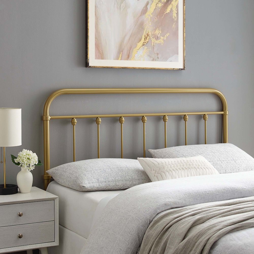 Sage Metal Twin Headboard. Picture 5