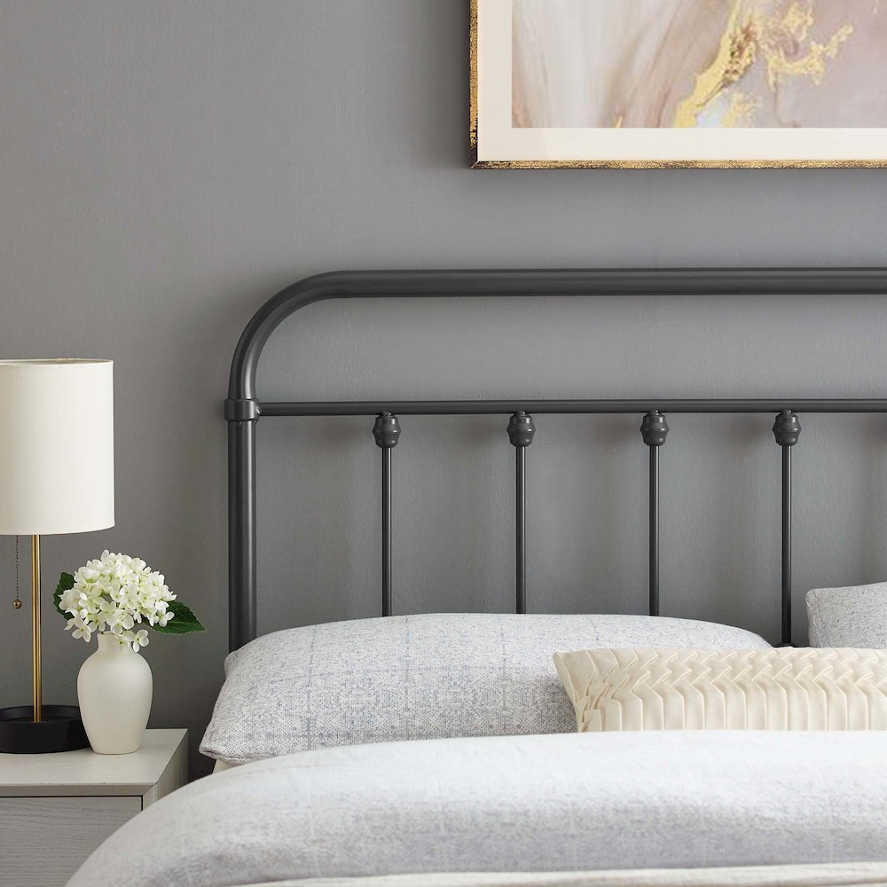 Sage Metal Twin Headboard. Picture 6
