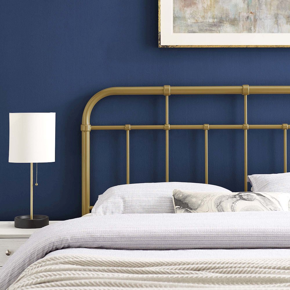 Alessia Metal Full Headboard. Picture 7