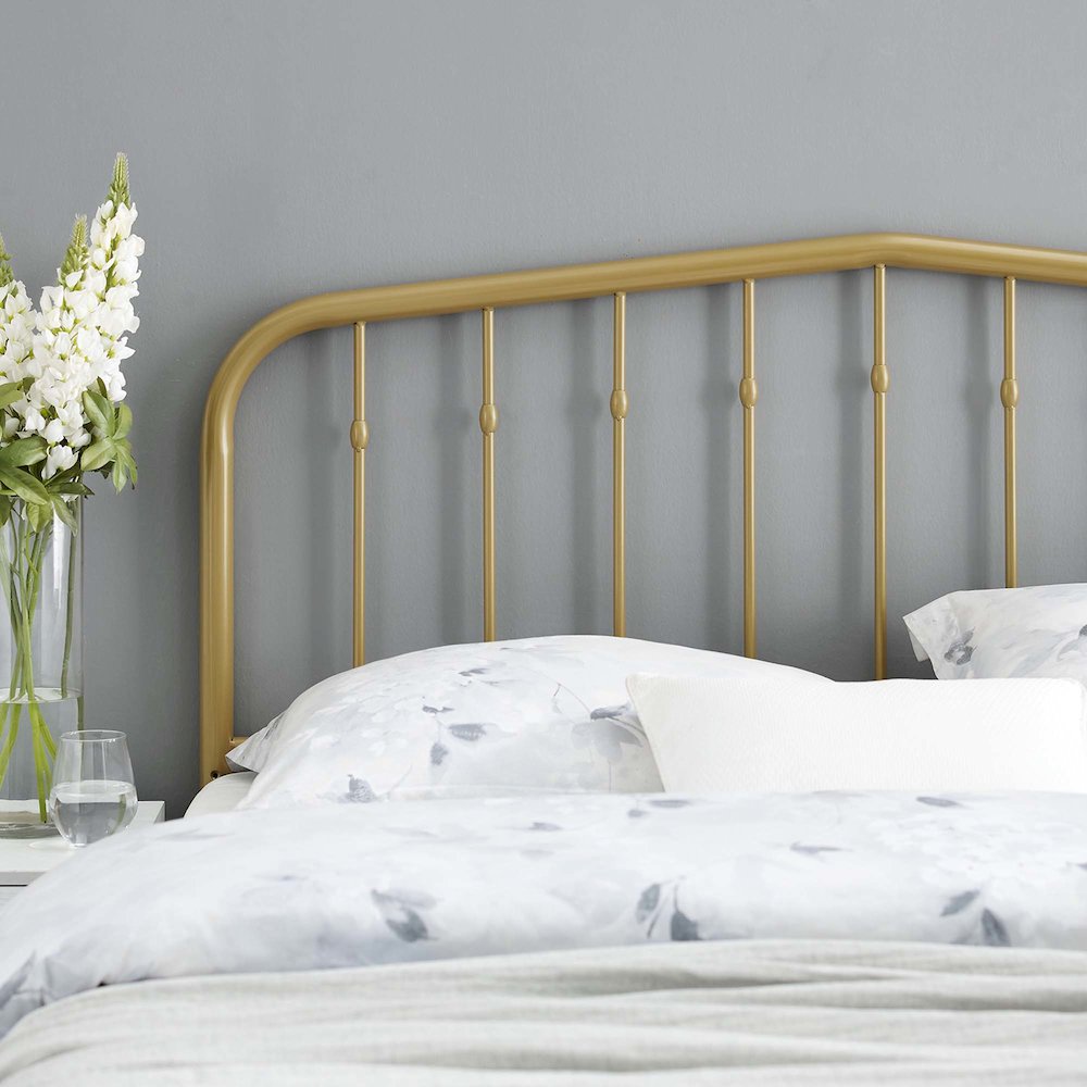 Lennon Metal Queen Headboard. Picture 7