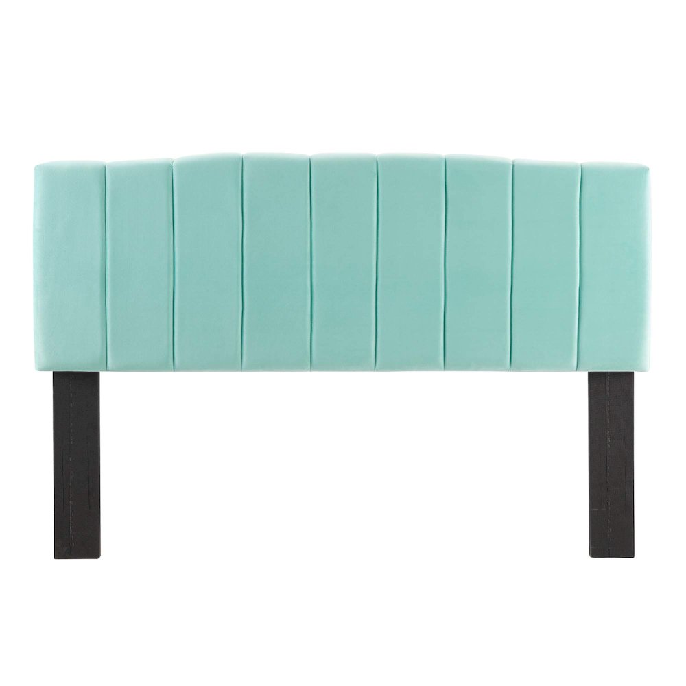Camilla Channel Tufted Performance Velvet King/California King Headboard. Picture 3