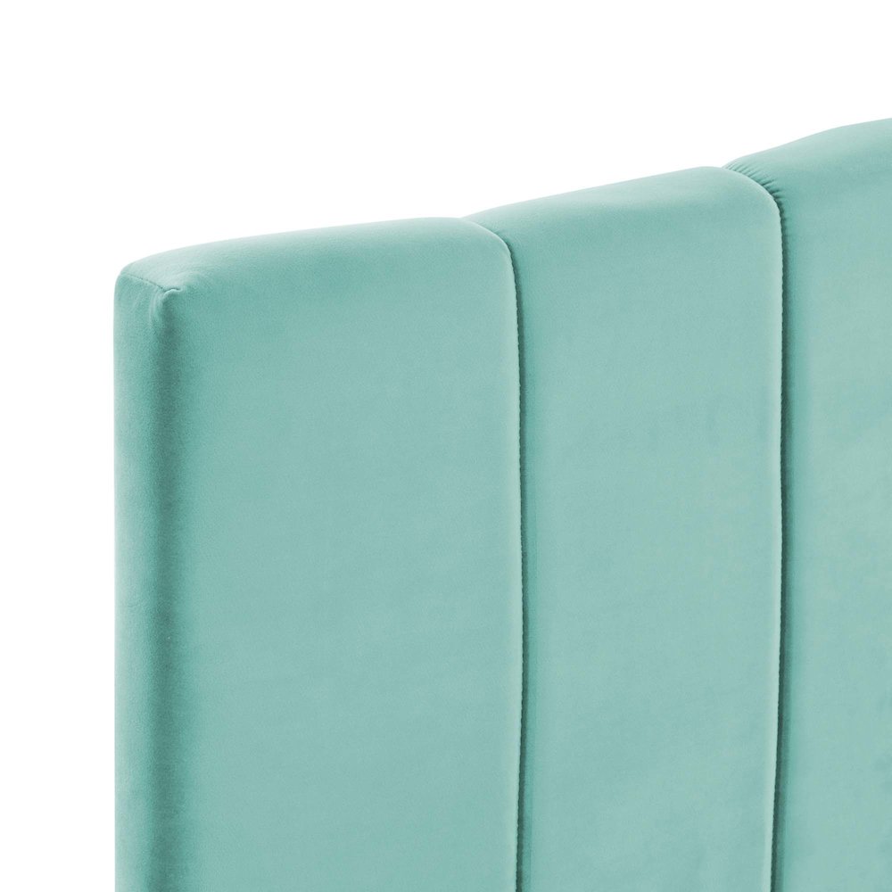 Camilla Channel Tufted Performance Velvet King/California King Headboard. Picture 4