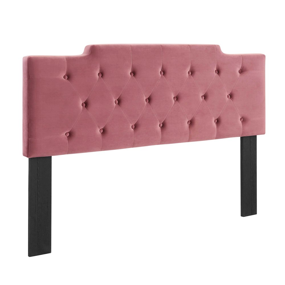 Juliet Tufted Performance Velvet King/California King Headboard. Picture 1