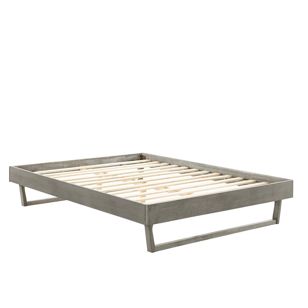 Billie Wood Full Platform Bed Frame. Picture 2