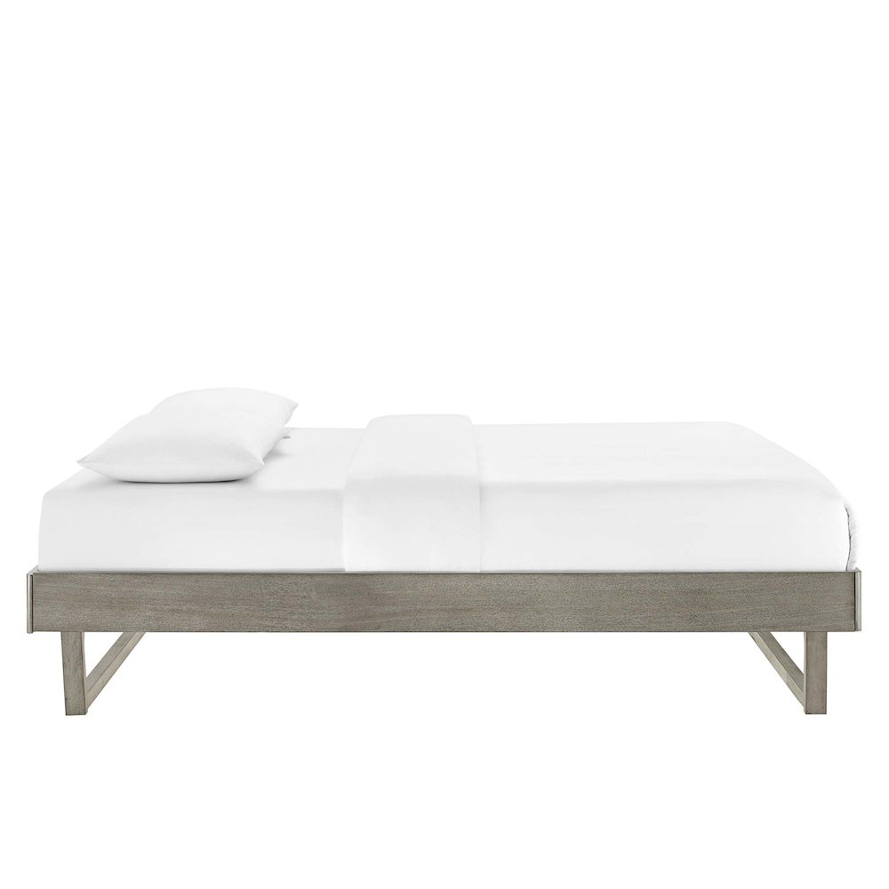 Billie Wood Full Platform Bed Frame. Picture 3
