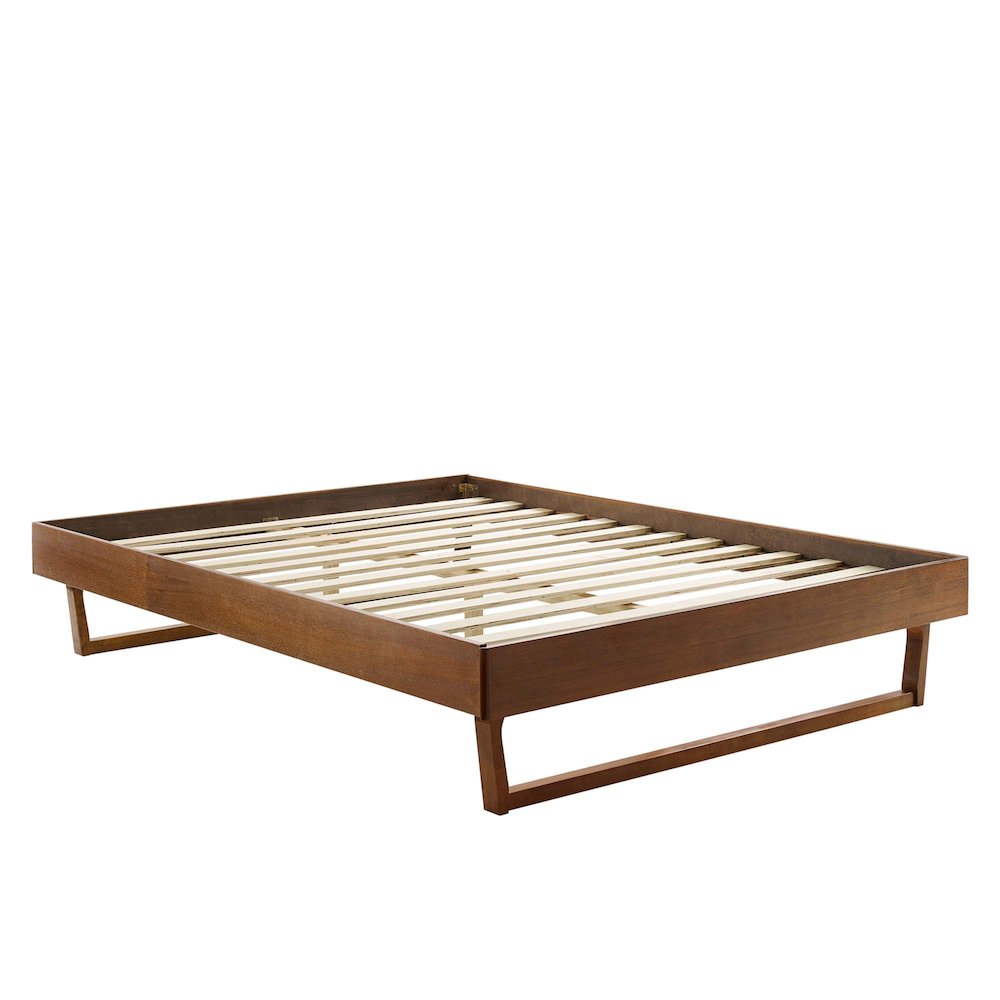 Billie Wood Queen Platform Bed Frame. Picture 2