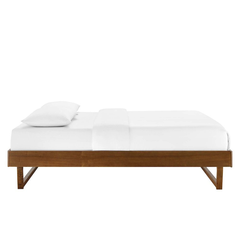 Billie Wood Queen Platform Bed Frame. Picture 3