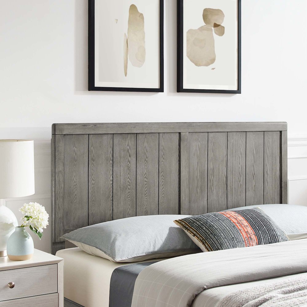 Robbie Wood Twin Headboard. Picture 5