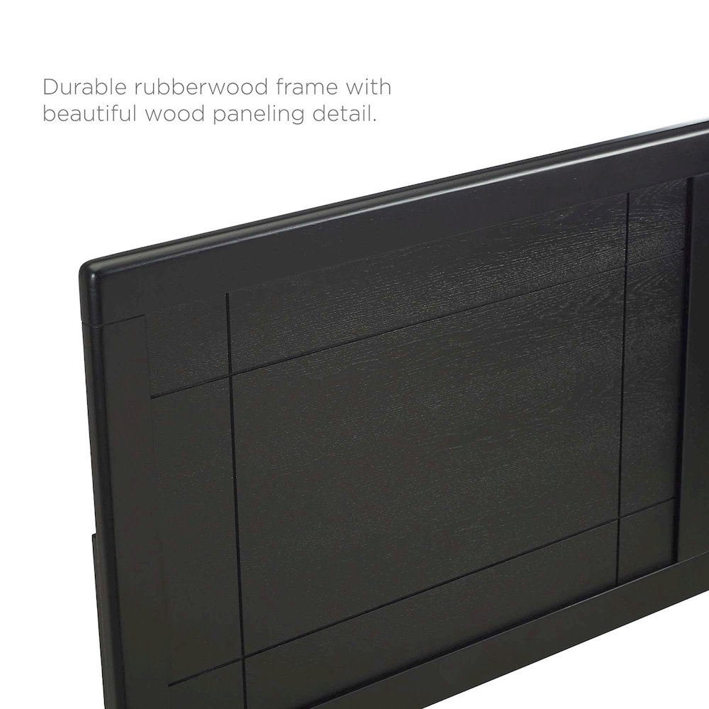 Archie Wood Full Headboard. Picture 2