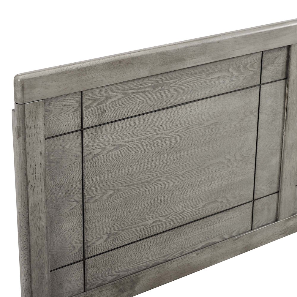 Archie Wood Full Headboard. Picture 5