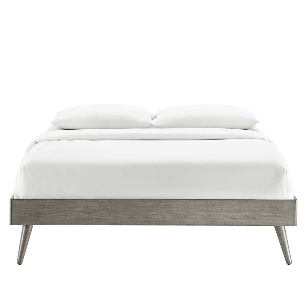 Margo Wood King Platform Bed Frame. Picture 4