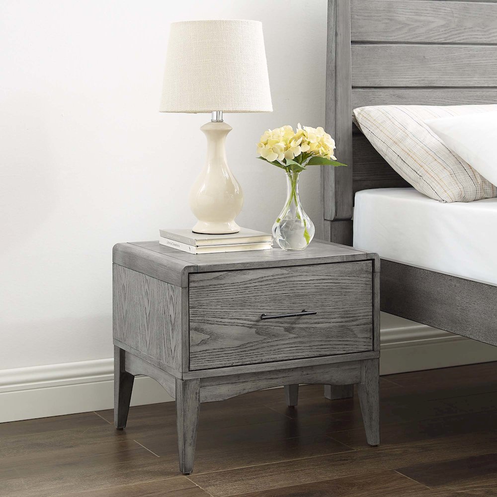 Georgia Wood Nightstand. Picture 5