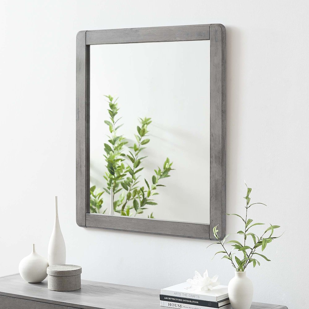 Georgia Wood Mirror. Picture 3