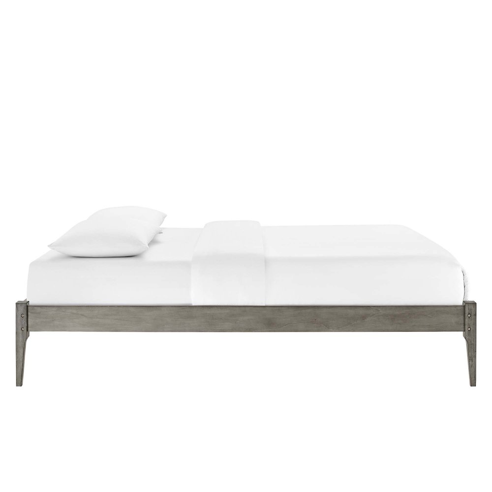 June Wood Twin Platform Bed Frame. Picture 3