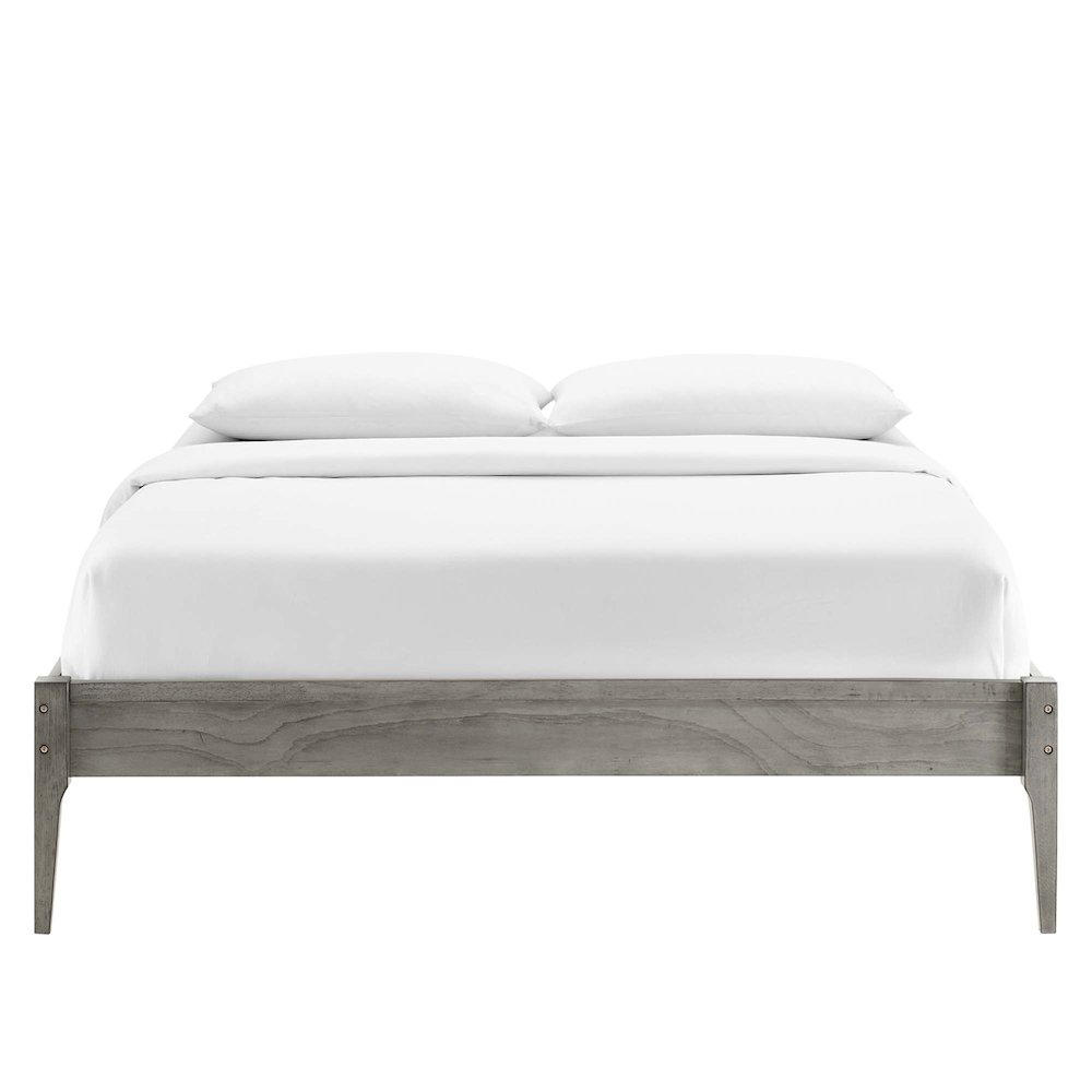 June Wood Twin Platform Bed Frame. Picture 4