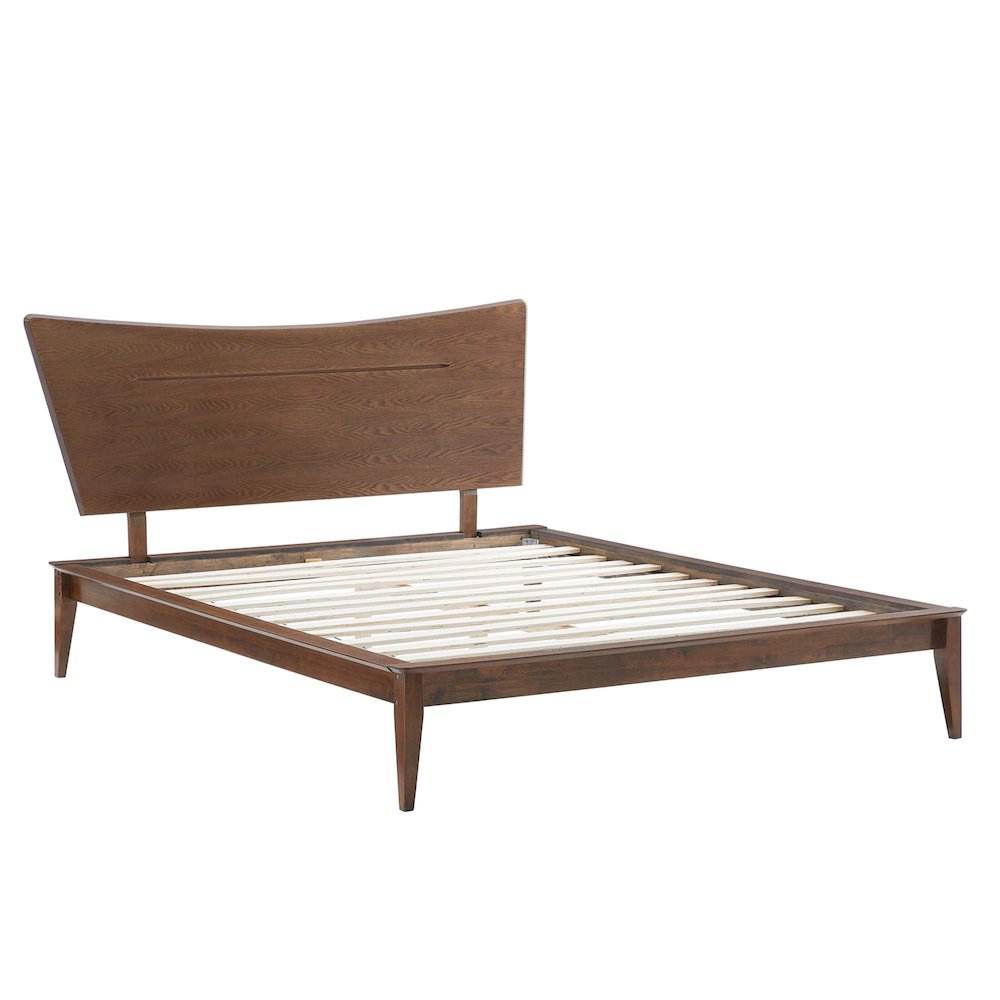 Astra Wood Full Platform Bed. Picture 3